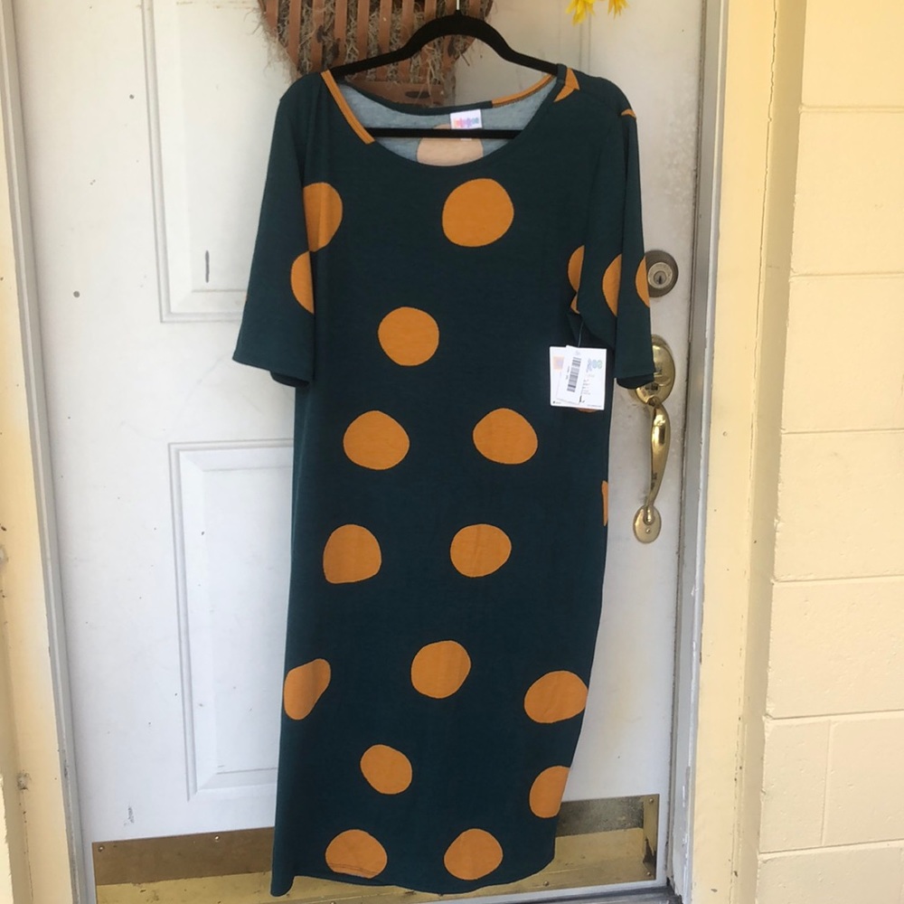 Lularoe 3X green dress